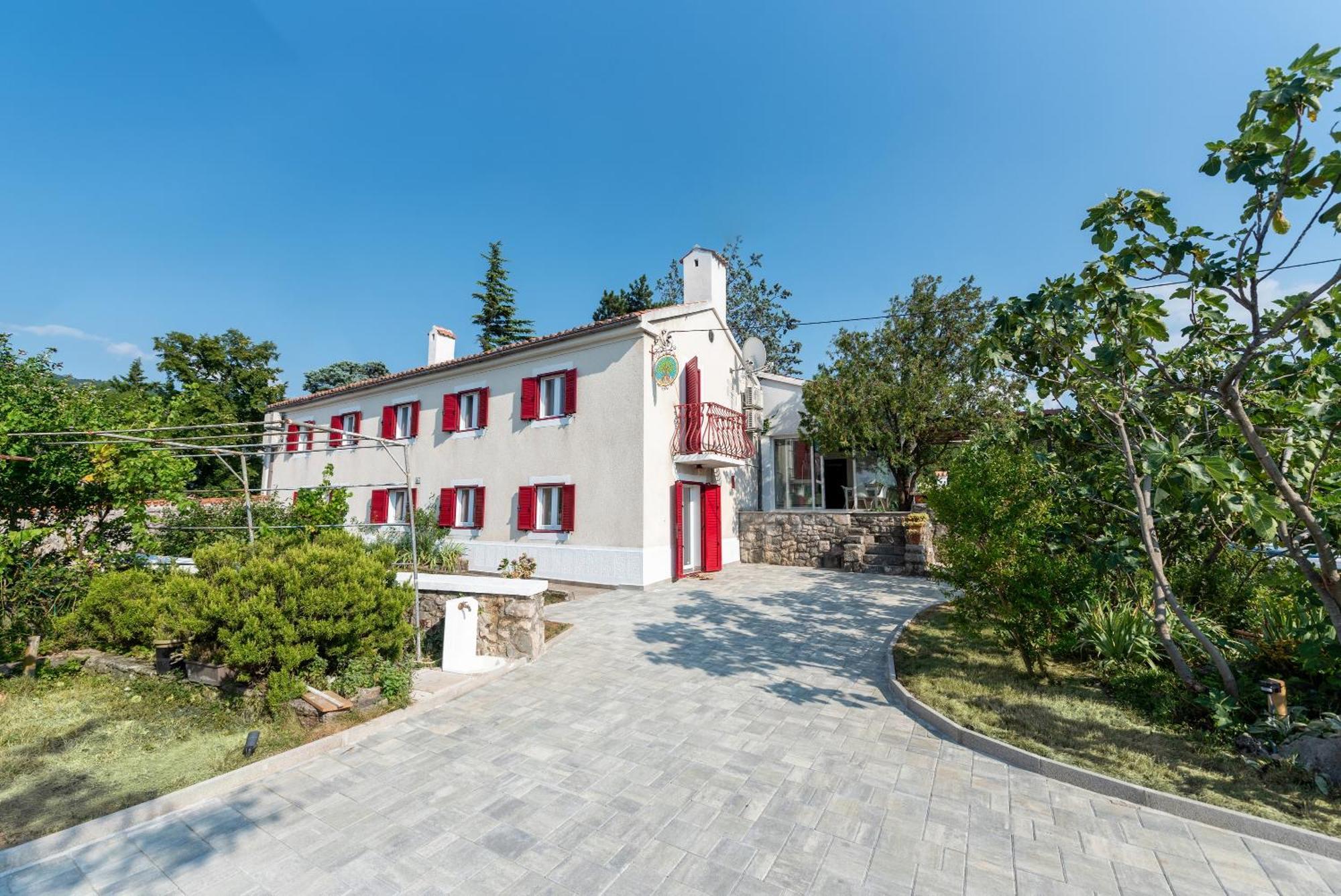 Garden Villa Hreljin Exterior foto